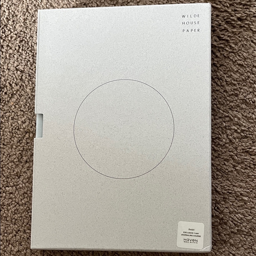 Beautiful new journal